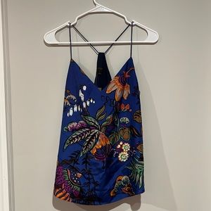 J.Crew tank top blouse 100%Silk size 0 NWT